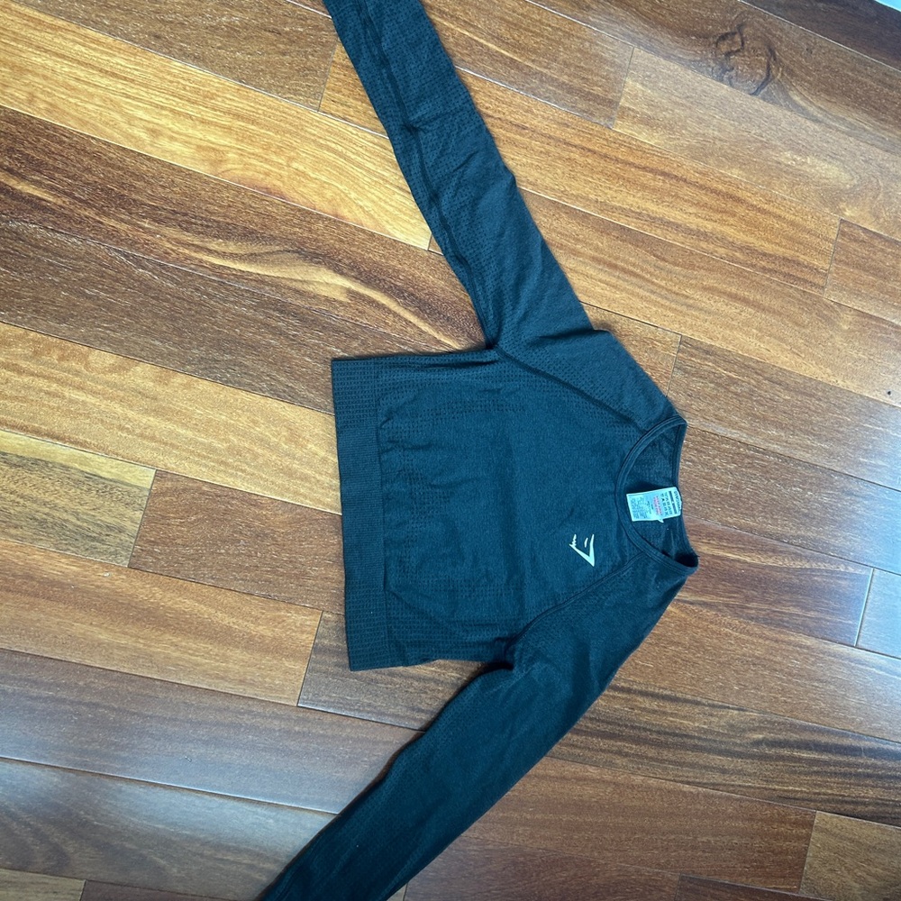 Gymshark Charcoal Gray Long Sleeve Tee